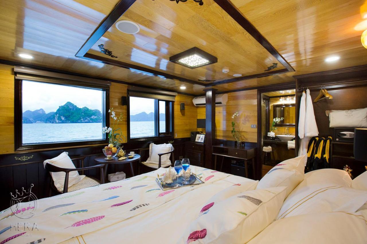 Hera Grand Luxury Cruise Ha Long Exteriör bild