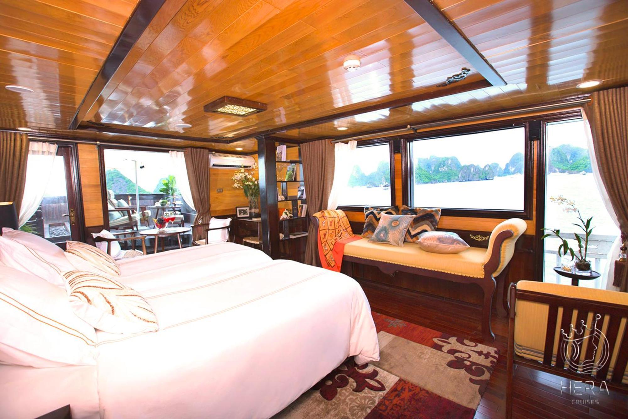 Hera Grand Luxury Cruise Ha Long Exteriör bild